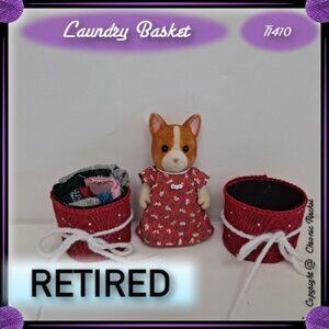 2-Pack Filled & Empty Laundry Baskets